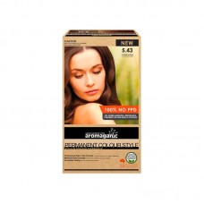 Aromaganic 天然有机草本染发膏染发剂 5.43-金铜亚麻色（安全无毒 不含PPD）